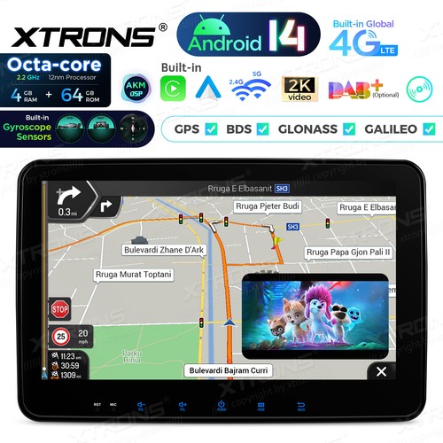 Xtrons dvd autoradio - xtrons, 10,1"