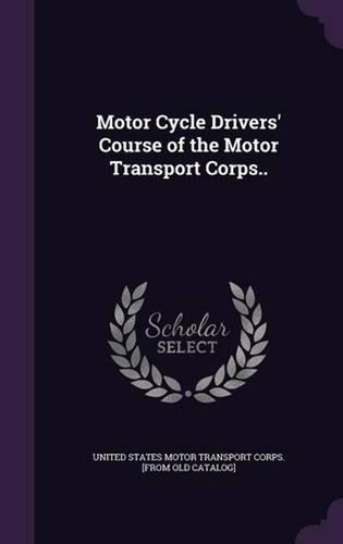 Motor cycle drivers course of - drivers',
