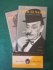 TOTO' SI NASCE + VIDEOCASSETTA - ANTONIO DE CURTIS - MONDADORI - 2001