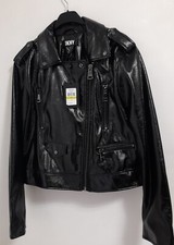DKNY Giacca Donna Pelle Taglia