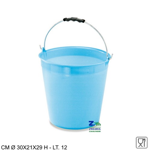 Secchio adda in plastica - in,