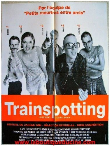 Trainspotting affiche cinéma - affiche,