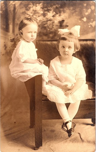Rppc cartolina ritratto - ritratto, di