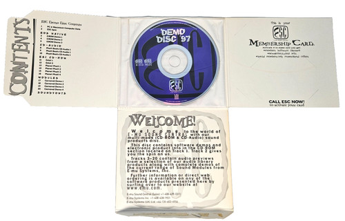 Sound central demo disc - "demo,