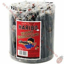 BASTONCINO DI LIQUIRIZIA HARIBO - 50 PEZZI