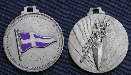 Medaglia argentata smalti - medaglia, e