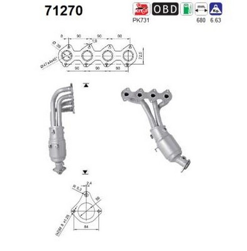 120 163 catalizzatore - 120,