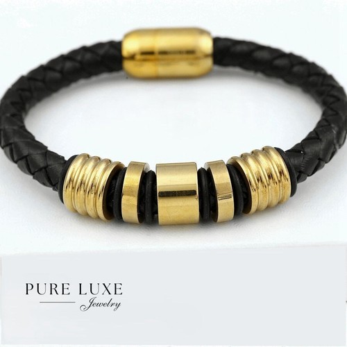 Bracciale uomo steel - uomo,s-steel, nero