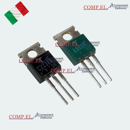 Coppia transistor a968b c2238b - a968b,