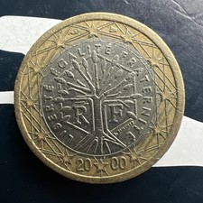 Moneta euro francia - da, 1