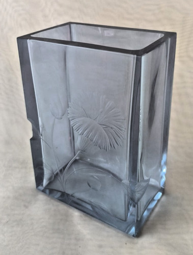 Vaso firmato moser vetro - vaso,,