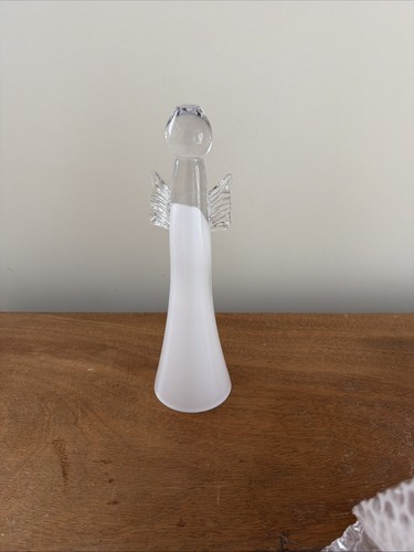 Statuina angelo stile murano - statuina,