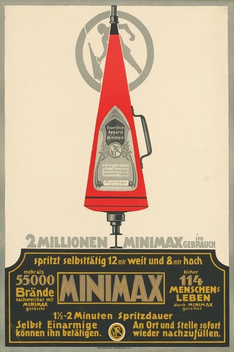 Poster estintore minimax - poster,