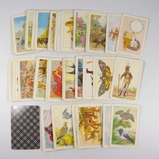 VECCHIO MAZZO DI CARTE DA GIOCO MERCANTE IN FIERA MODIANO VINTAGE MANCANTE DI 1