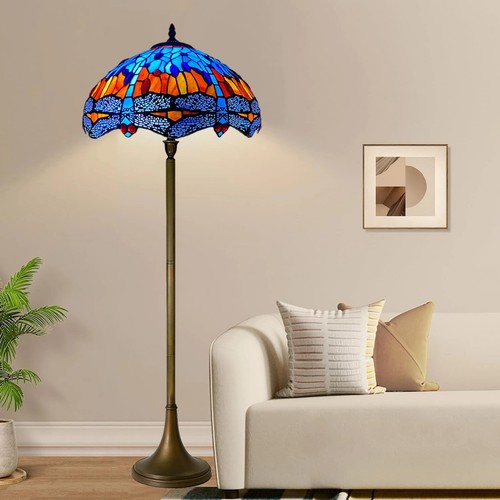 Lampada terra tiffany - lampada, da