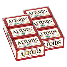 ALTOIDS Classic Peppermint Breath Ments, latta da 1,76 once (confezione da 12)
