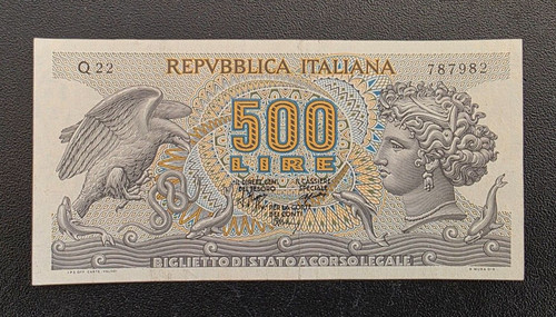 Banconota repubblica italiana - banconota,