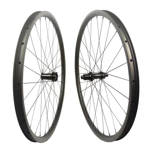 Set ruote pollici carbonio - ruote, 26