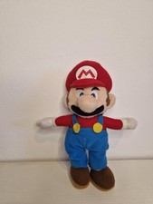 Super Mario Bros - Mario Peluche - 25 Cm - Plush Originale Nintendo - Supermario
