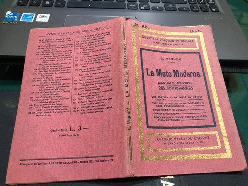 Moto moderna 1930 manuale - la,