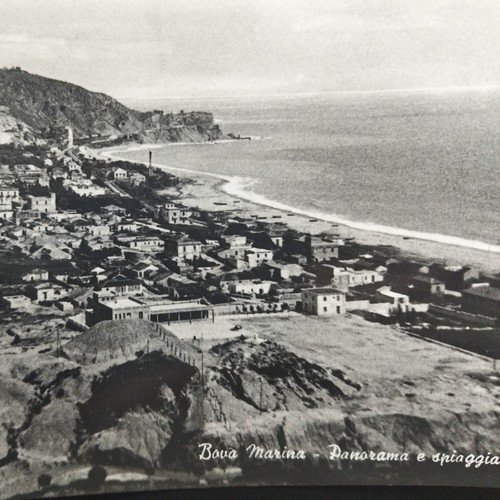 Cartolina antica bova - antica, marina
