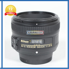 Nikon 50 mm. F. 1,8 G AF-S Nikkor lens
