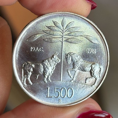 Virgilio 500 lire - lire, 1981