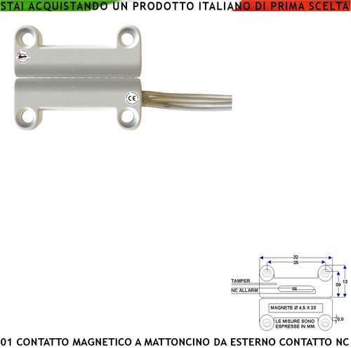 Contatto magnetico - contatto,