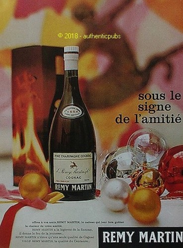 Publicite remy martin cognac - remy,