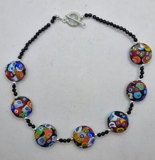 Girocollo multicolore con