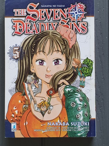 Manga the seven deadly sins - seven,