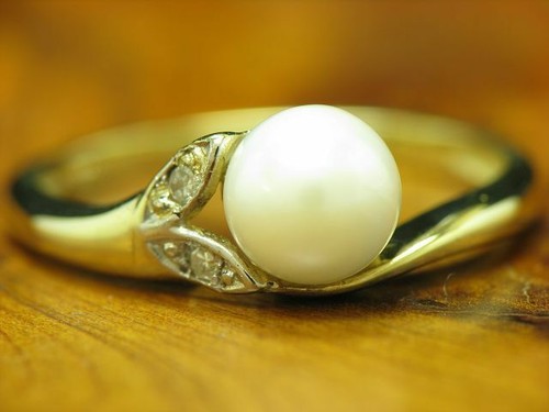Anello oro giallo - anello, 8kt