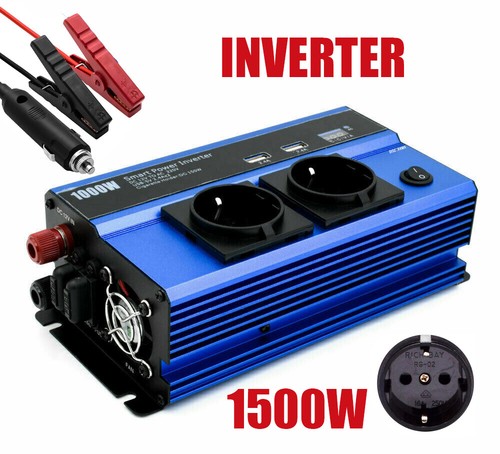 Inverter 1500w 12v 230v - 12v,
