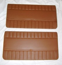 FIAT 127/ KIT PANNELLI PORTE MARRONI/ FRONT BROWN DOOR PANEL SET
