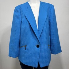  Blazer Jones Studio donna blu