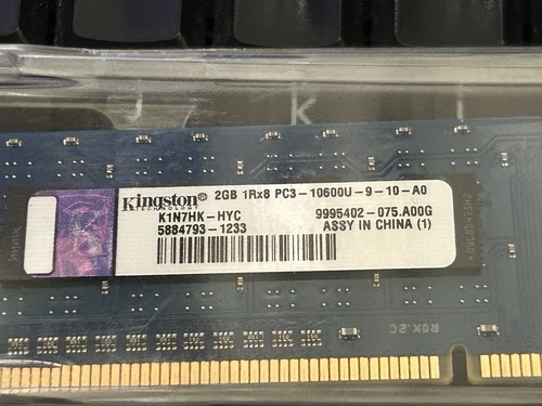 Kingston memory ram 1rx8 - kingston,