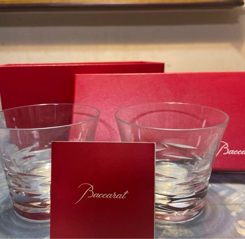 Baccarat pair glasses - baccarat,