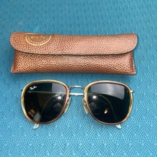 Occhiali da sole vintage Ray Ban W0869 tradizionali Premier D anni 80 90 Bausch & Lomb con custodia