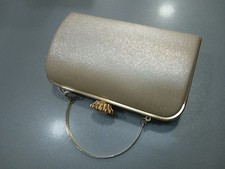 Borsetta pochette oro platino