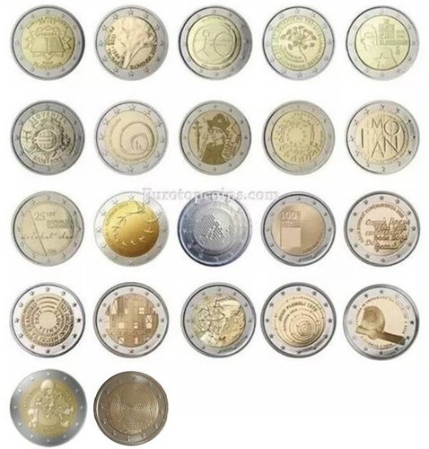 2 euro commemorativi - 2,