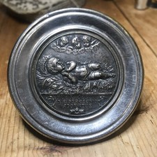 targa medaglione  puer jesus