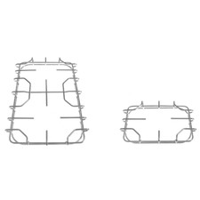 Star coppia griglie in acciaio