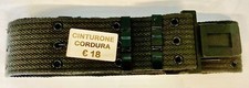 CINTURONE MILITARE NERO