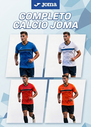Completo calcio uomo joma - completo,