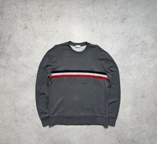 Moncler Felpa Lusso Grande Logo Maglia Girocollo