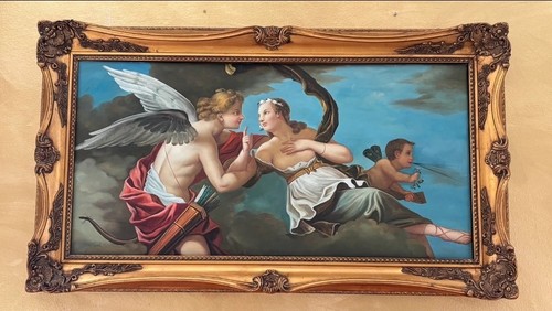 Quadro olio tela - olio, su