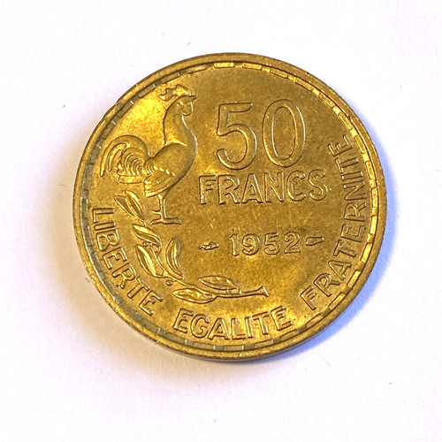 10829 50 francs 1952 - #10829,
