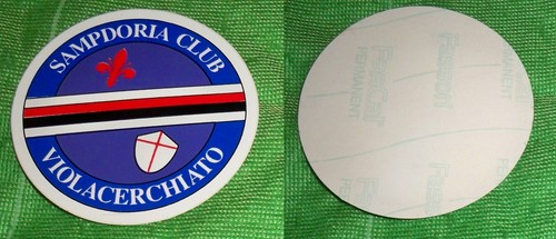 Adesivo sampdoria club - adesivo,