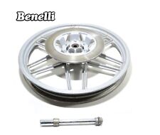 Cerchio cerchione ruota anteriore originale per moto epoca Benelli 125 2C Sport
