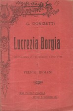Lucrezia Borgia. . G